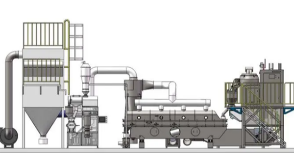 雷達物位計測量流化床造粒機物位