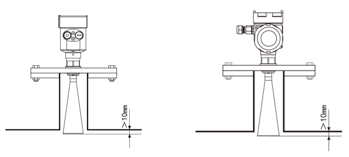 高頻雷達物位計安裝