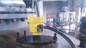 雷達物位計案例：測量濃硫酸