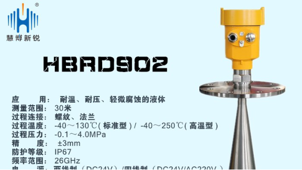 雷達物位計應用領域