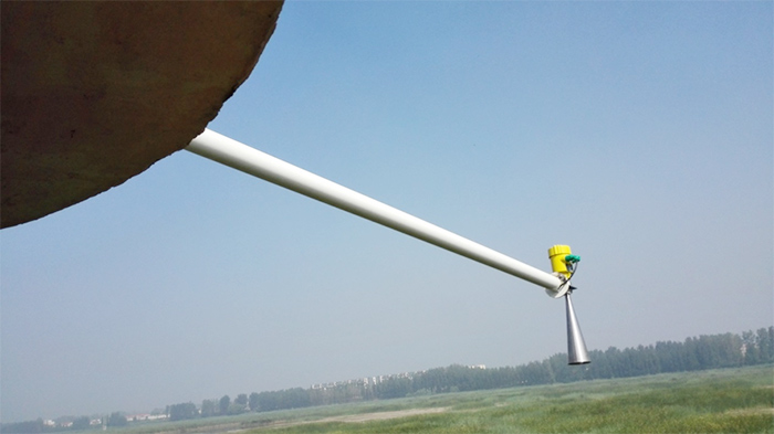 河北霸州水利雷達物位計應用-慧博新銳案例