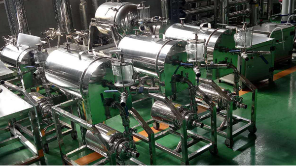 雷達物位計測量硅藻土過濾器物位