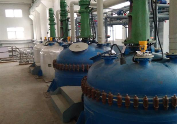 雷達物位計測量反應釜和氯化釜的案例